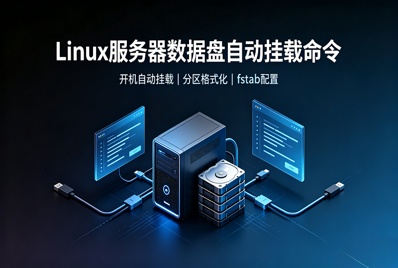 Linux 服务器，VPS，自动挂载数据盘命令-服务器测评_云 VPS 推荐_运维技术教程与源码分享 - 环球云域数据平台 cloudidc.vip