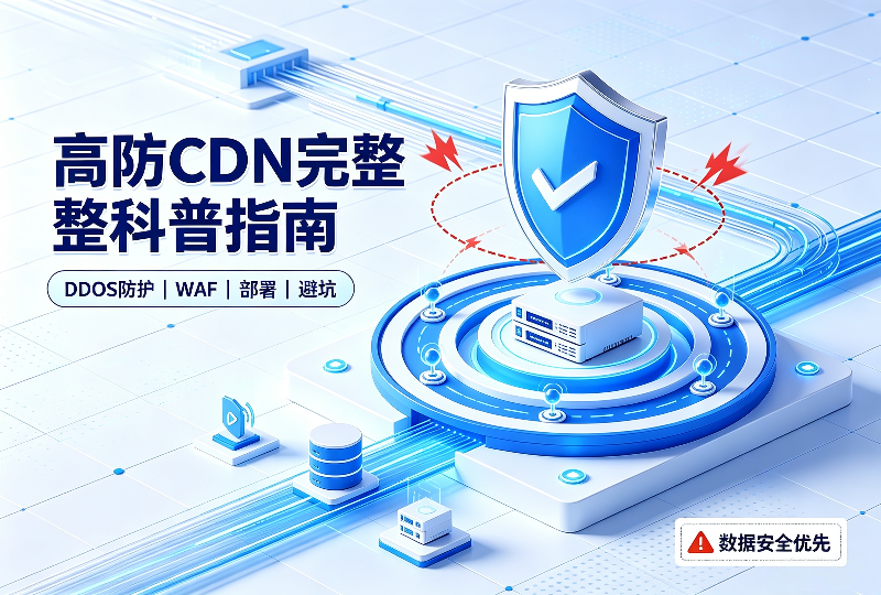 网站频繁遭攻击?高防CDN底层原理+零基础接入配置教程-服务器测评_云 VPS 推荐_运维技术教程与源码分享 - 环球云域数据平台 cloudidc.vip