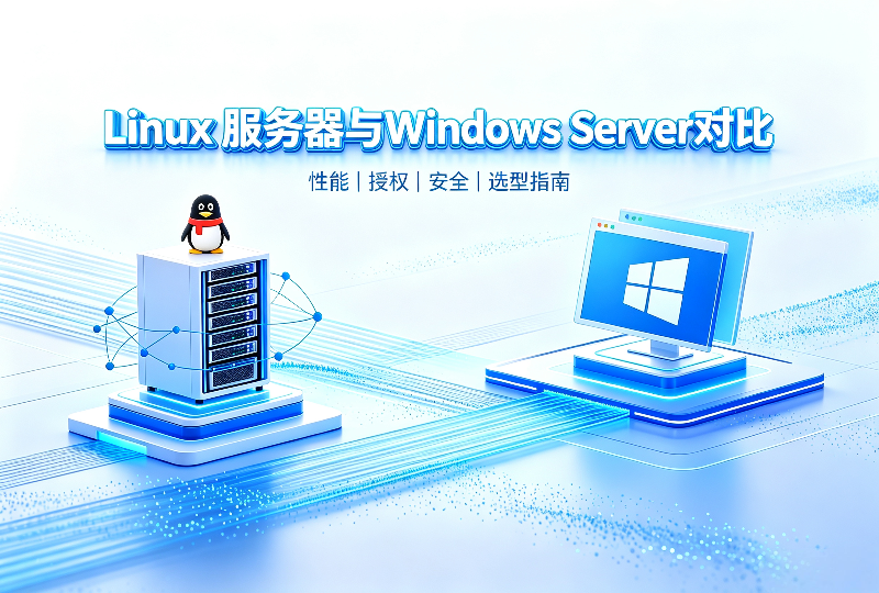 Linux 服务器与 Windows Server 对比：性能、安全与选型指南-服务器测评_云 VPS 推荐_运维技术教程与源码分享 - 环球云域数据平台 cloudidc.vip