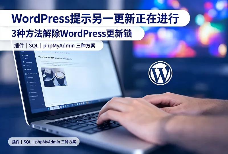 WordPress 提示另一更新正在进行｜3 种解决方法-服务器测评_云 VPS 推荐_运维技术教程与源码分享 - 环球云域数据平台 cloudidc.vip