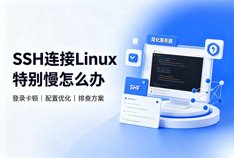 解决 SSH 连接 Linux 系统特别慢的问题｜排查与优化完整教程-服务器测评_云 VPS 推荐_运维技术教程与源码分享 - 环球云域数据平台 cloudidc.vip