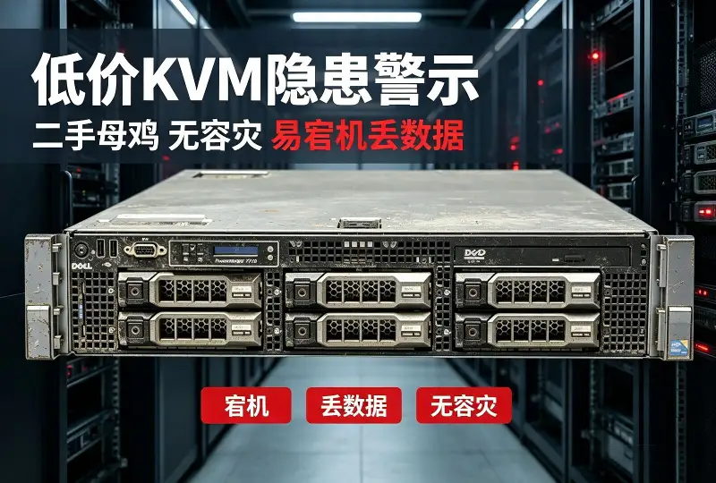 低价KVM频繁宕机？揭秘小IDC二手服务器无容灾内幕-服务器测评_云 VPS 推荐_运维技术教程与源码分享 - 环球云域数据平台 cloudidc.vip