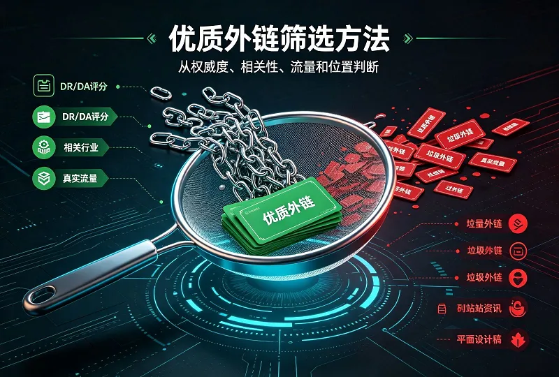 高质量外链评估标准详解 优质外链资源寻找实操方法-服务器测评_云 VPS 推荐_运维技术教程与源码分享 - 环球云域数据平台 cloudidc.vip