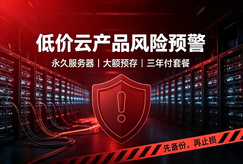 低价长周期云产品风险预警｜永久服务器、大额预存务必警惕-服务器测评_云 VPS 推荐_运维技术教程与源码分享 - 环球云域数据平台 cloudidc.vip