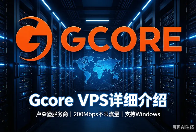 Gcore VPS 详细介绍｜卢森堡服务商，KVM 不限流量支持 Windows-服务器测评_云 VPS 推荐_运维技术教程与源码分享 - 环球云域数据平台 cloudidc.vip