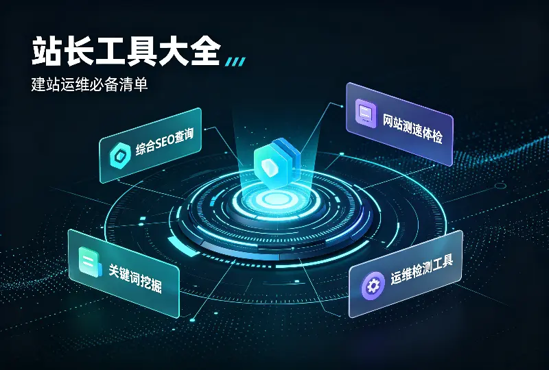 常用主流站长工具平台汇总｜功能详解+官方入口直达-服务器测评_云 VPS 推荐_运维技术教程与源码分享 - 环球云域数据平台 cloudidc.vip