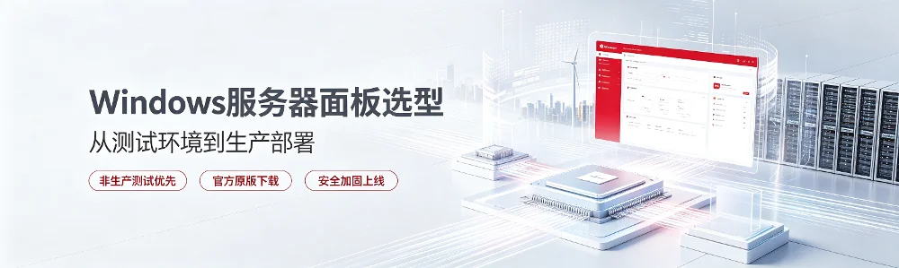 Windows Server服务器管理面板汇总图示