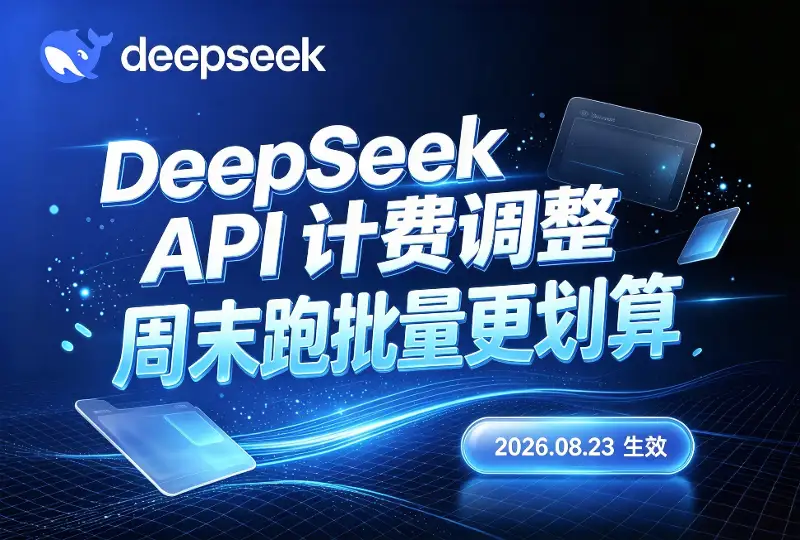 DeepSeek API峰谷计费调整｜周末全天按低谷价计费-服务器测评_云 VPS 推荐_运维技术教程与源码分享 - 环球云域数据平台 cloudidc.vip