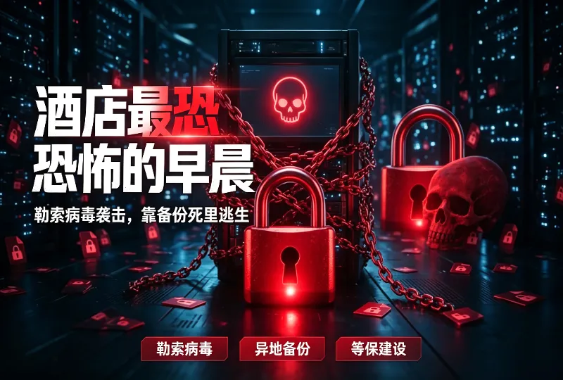酒店遭遇勒索病毒袭击，异地备份躲过250万赎金教训-服务器测评_云 VPS 推荐_运维技术教程与源码分享 - 环球云域数据平台 cloudidc.vip