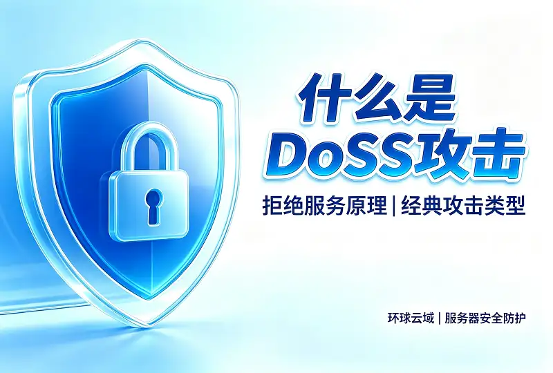 什么是 DoS 攻击｜拒绝服务攻击原理与攻击类型-服务器测评_云 VPS 推荐_运维技术教程与源码分享 - 环球云域数据平台 cloudidc.vip