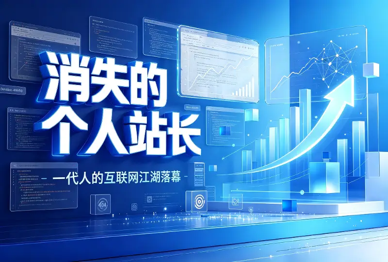 一代人的互联网江湖落幕，个人网站还有翻身机会吗？-服务器测评_云 VPS 推荐_运维技术教程与源码分享 - 环球云域数据平台 cloudidc.vip