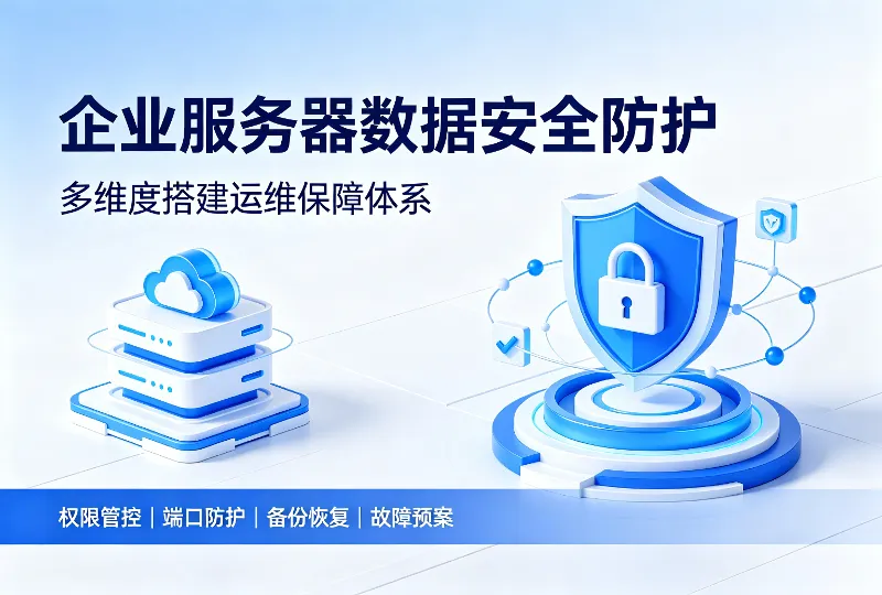 企业服务器数据安全防护思路 多维度运维保障方案-服务器测评_云 VPS 推荐_运维技术教程与源码分享 - 环球云域数据平台 cloudidc.vip