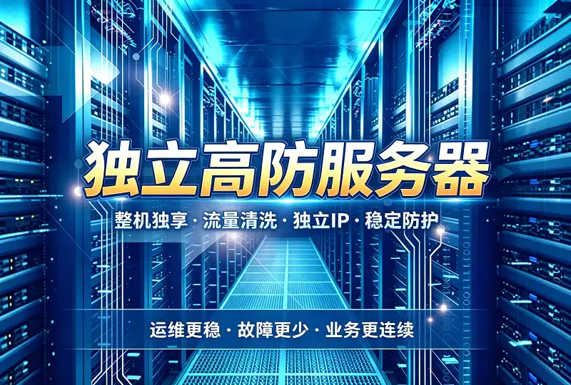 独立高防服务器真实特性与运行优势-服务器测评_云 VPS 推荐_运维技术教程与源码分享 - 环球云域数据平台 cloudidc.vip