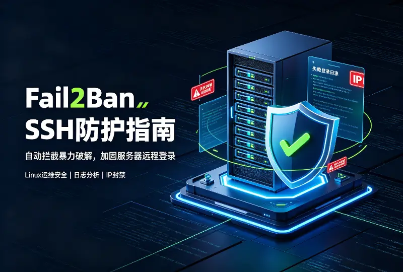 Fail2Ban SSH防护指南：自动拦截暴力破解与登录攻击-服务器测评_云 VPS 推荐_运维技术教程与源码分享 - 环球云域数据平台 cloudidc.vip