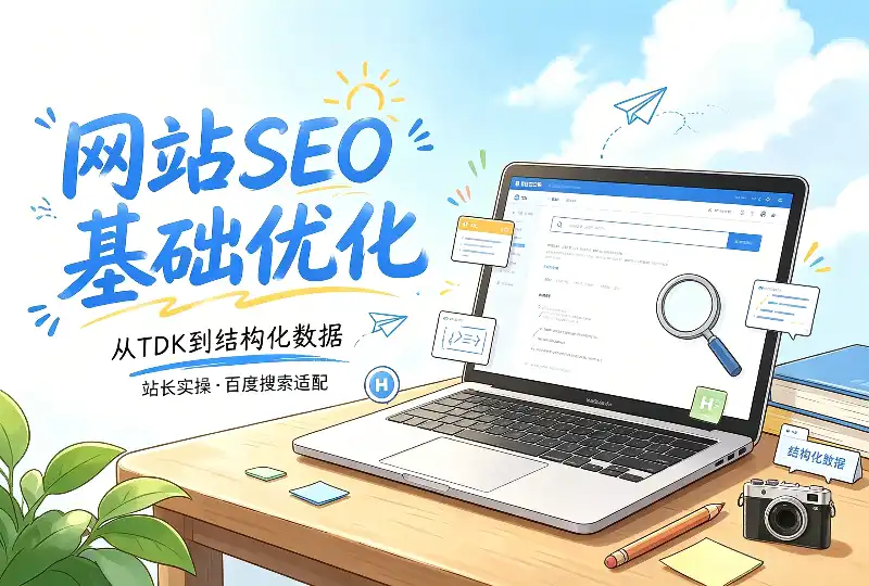 网站SEO基础优化教程：从TDK设置到结构化数据落地-服务器测评_云 VPS 推荐_运维技术教程与源码分享 - 环球云域数据平台 cloudidc.vip