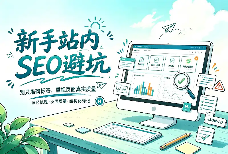 新手站内SEO避坑：不要只堆砌标签，重视页面真实质量-服务器测评_云 VPS 推荐_运维技术教程与源码分享 - 环球云域数据平台 cloudidc.vip
