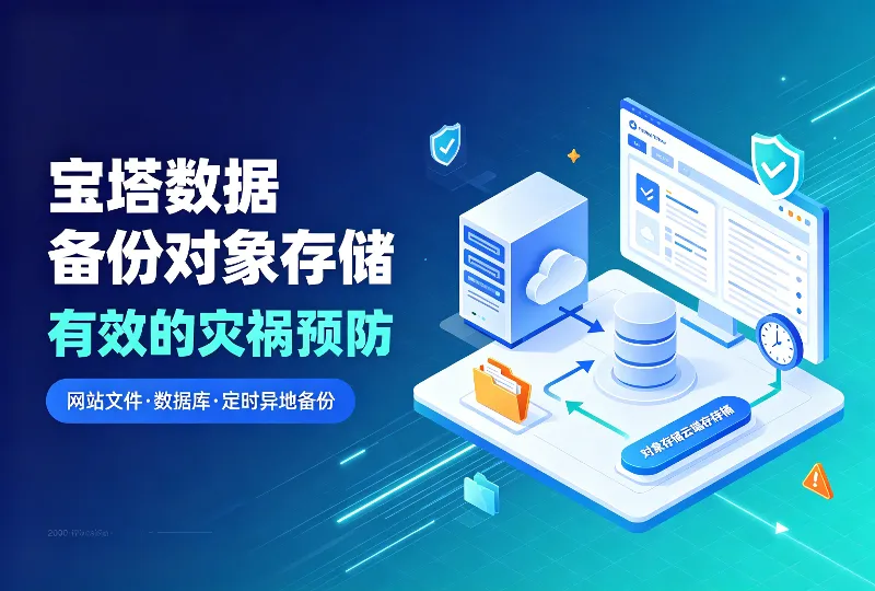 宝塔对象存储定时备份教程，做好网站异地容灾预防数据丢失-服务器测评_云 VPS 推荐_运维技术教程与源码分享 - 环球云域数据平台 cloudidc.vip