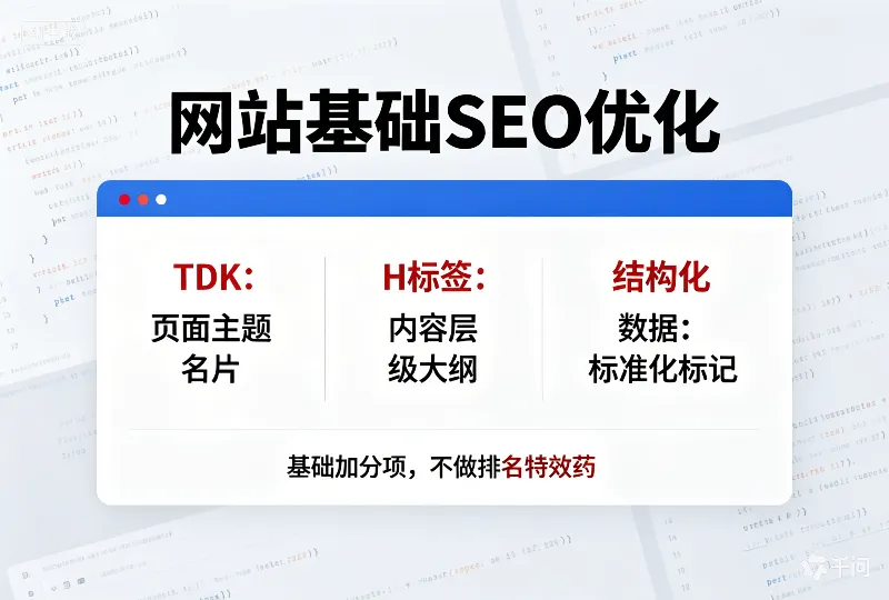 网站基础SEO优化：TDK、H标签与结构化数据实操要点-服务器测评_云 VPS 推荐_运维技术教程与源码分享 - 环球云域数据平台 cloudidc.vip