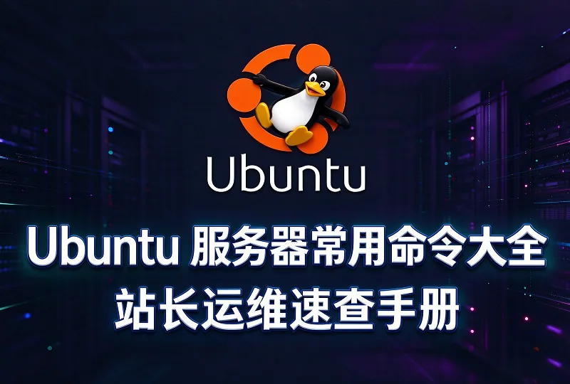 Ubuntu服务器常用命令大全 站长运维速查手册-环球云域CloudIDC