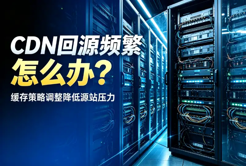 CDN回源频繁怎么办？缓存策略调整降低源站压力-环球云域CloudIDC