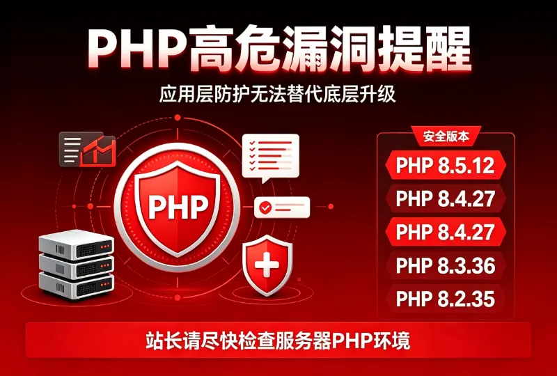 PHP底层RCE漏洞，哪些版本能修复、怎么处理-环球云域CloudIDC