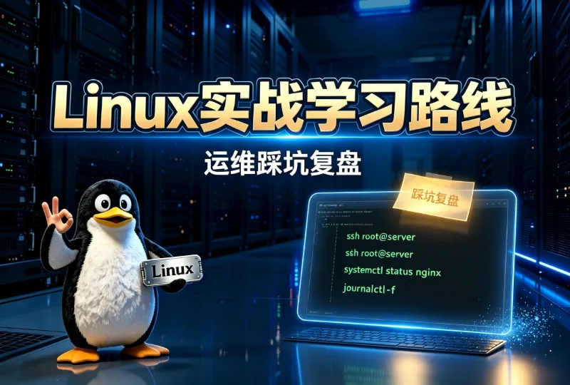 Linux实战完整学习路线｜从入门到独立维护服务器踩坑复盘-环球云域CloudIDC